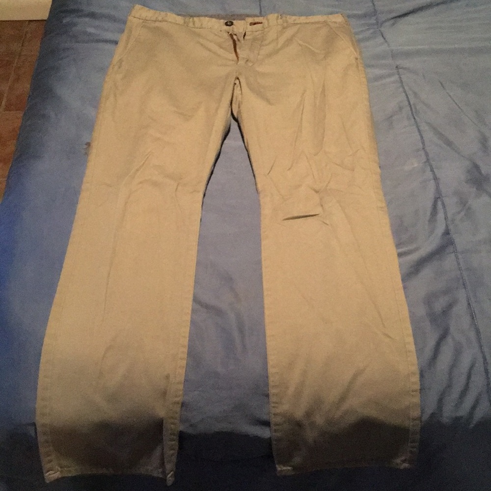 Gray Chino Pants
